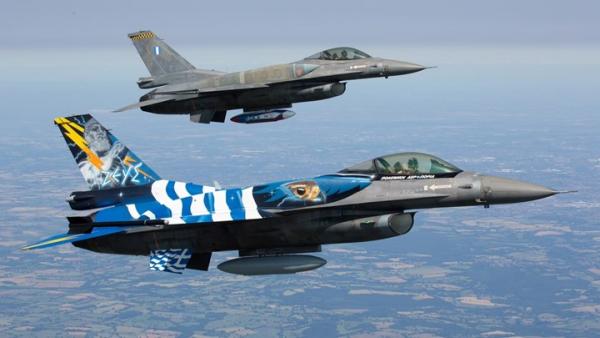 Ελληνικά πολεμικά αεροσκάφη θα ελέγχουν το FIR των Σκοπίων