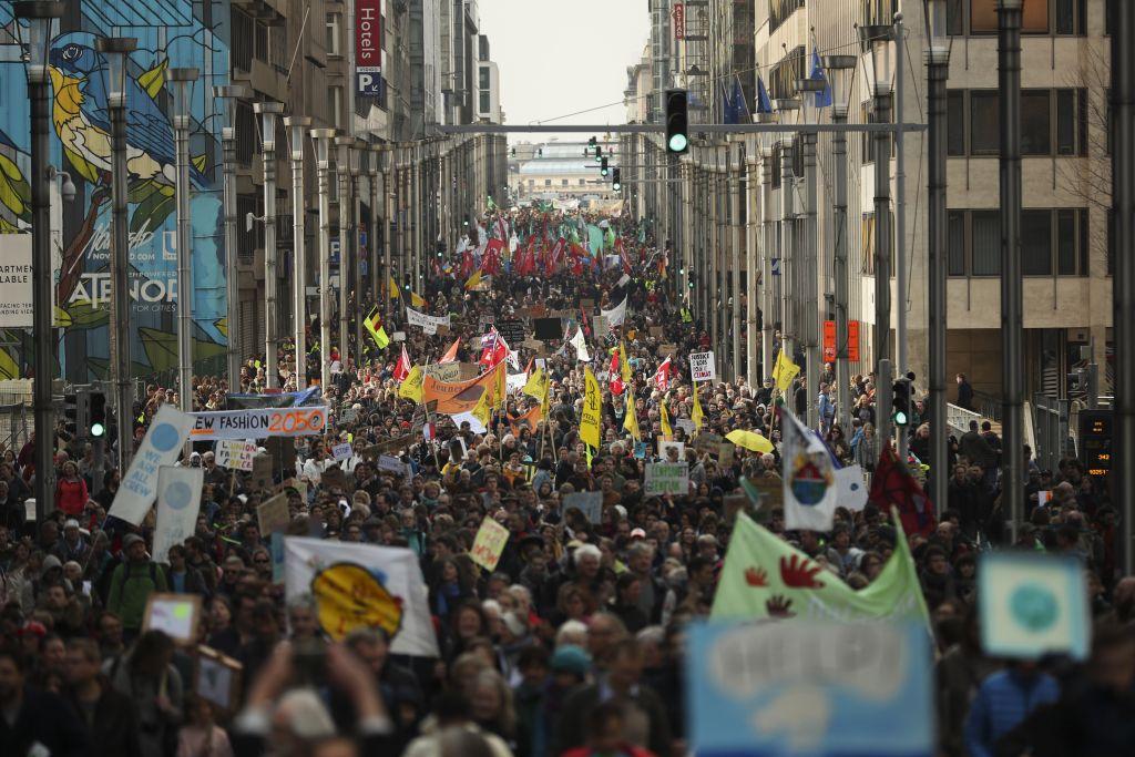 Βέλγιο: Χιλιάδες άνθρωποι στο δρόμο για το κλίμα