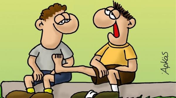 Νέο σκίτσο Αρκά για το γαργαλητό στον Τσίπρα