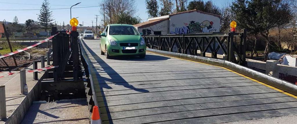 Κρήτη: Δόθηκε στην κυκλοφορία η γέφυρα στον Πλατανιά