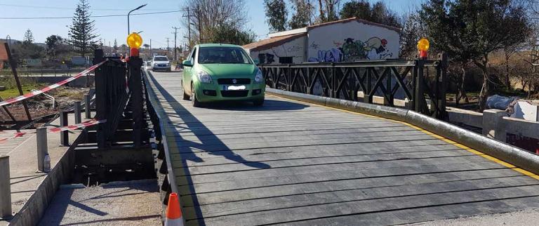 Κρήτη: Δόθηκε στην κυκλοφορία η γέφυρα στον Πλατανιά