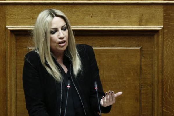 Επίθεση Γεννηματά στην κυβέρνηση: Έχει Τσίπρα αλλά δεν έχει τσίπα