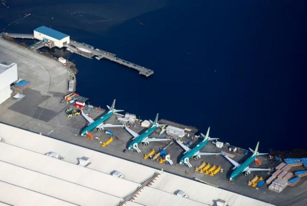 Καθηλωμένα στο Σιάτλ τα Boeing 737 Μax