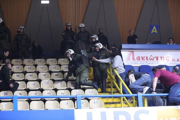 Περιστέρι – Άρης: Αυτά γράφει το φύλλο αγώνα για τη διακοπή