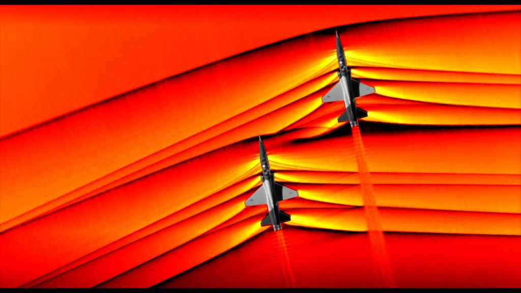NASA: Εντυπωσιακές φωτογραφίες τη στιγμή που αεροσκάφη «σπάνε» το φράγμα του ήχου