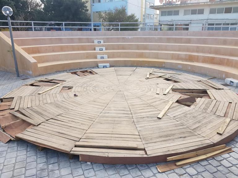 Κρήτη: Βάνδαλοι κατέστρεψαν πάρκο λίγο πριν τα εγκαίνιά του