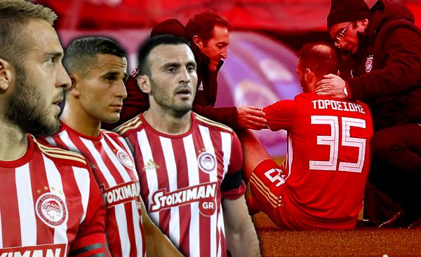 Τέλος η χρονιά για Τοροσίδη, τούμπανο ο αστράγαλος του Φορτούνη