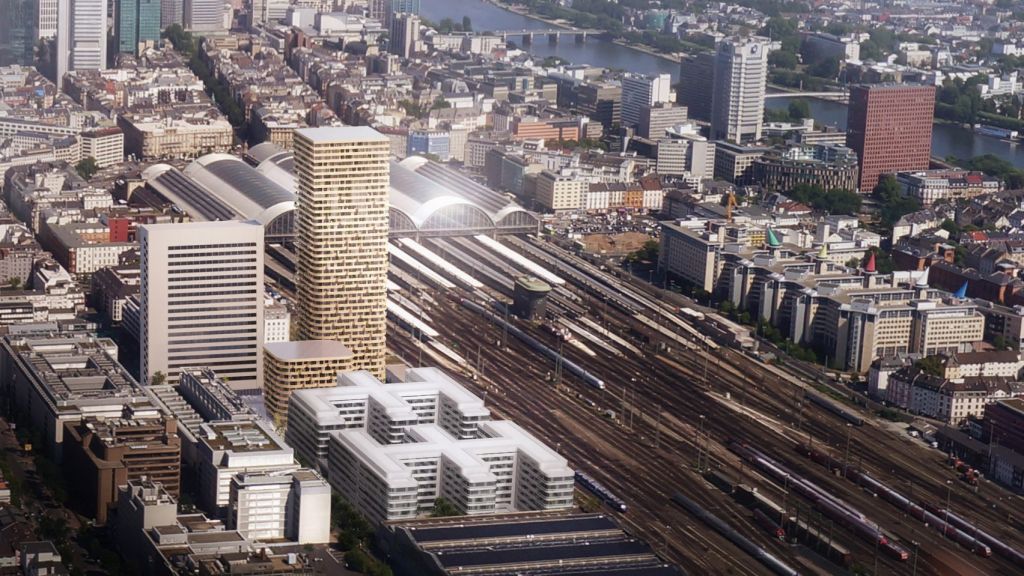 Δείτε τον νέο σιδηροδρομικό σταθμό της Φρανκφούρτης