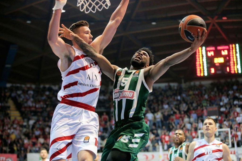 Βαθμολογία Euroleague: 7ος ο Παναθηναϊκός, 9ος ο Ολυμπιακός