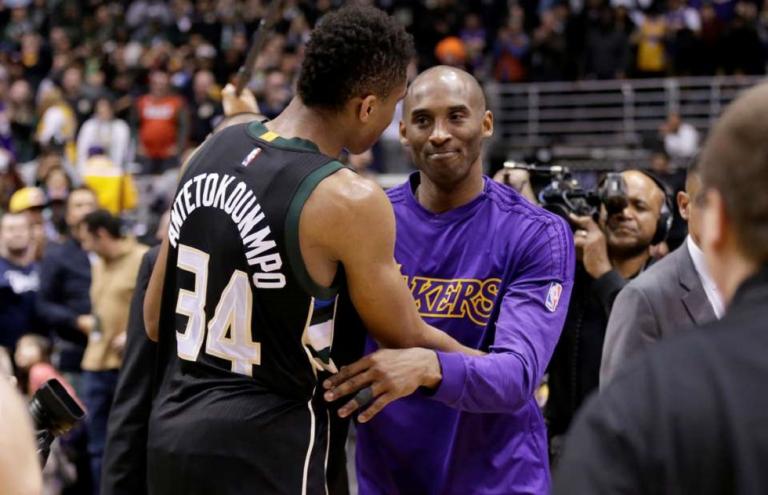 Ύμνοι από τον Κόμπι Μπράιαντ για τον Γιάννη Αντετοκούνμπο