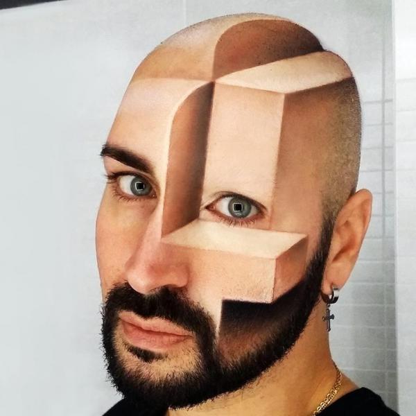 Οι 3D make up δημιουργίες του Luca Luce παίζουν με το μυαλό μας