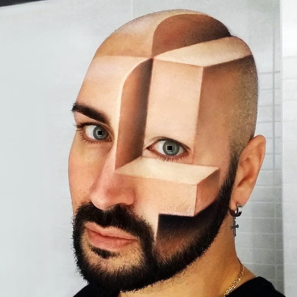 Οι 3D make up δημιουργίες του Luca Luce παίζουν με το μυαλό μας