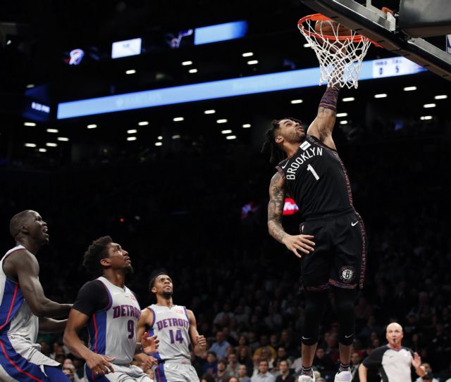 Έστησαν πάρτι οι Νετς, 103-75 τους Πίστονς