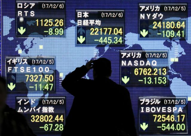 Πτωτικές τάσεις στο χρηματιστήριο του Τόκιο