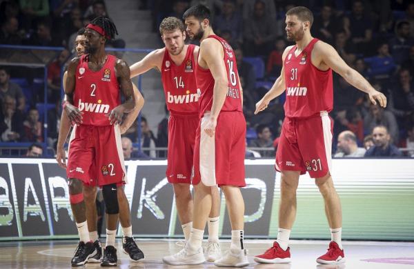 Βαθμολογία Euroleague: 8ος ο Ολυμπιακός σε τριπλή ισοβαθμία