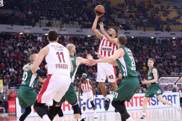 Live : Ολυμπιακός – Ζαλγκίρις Κάουνας