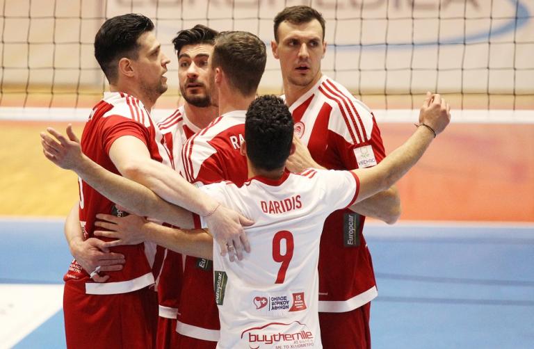 Ολυμπιακός : Πάνοπλος για το ντέρμπι πρωτιάς με ΠΑΟΚ στο βόλεϊ