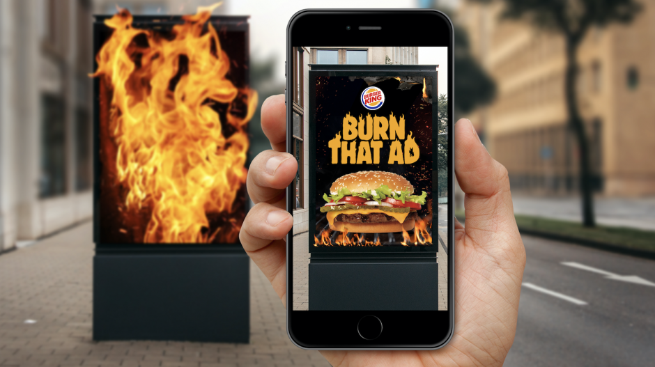 Burger King: «Κάψε» διαφημίσεις ανταγωνιστών και κέρδισε burgers