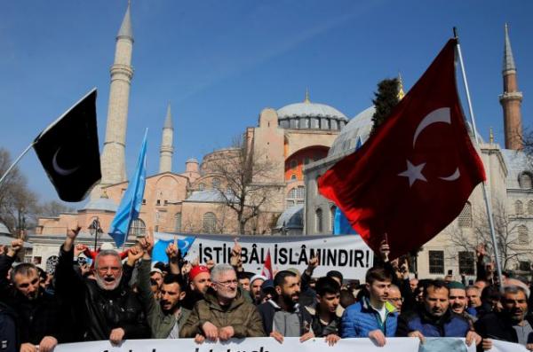 Erdogan declares that he is prepared to turn Hagia Sophia a mosque