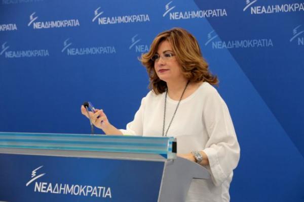 Παραβίαση της Συμφωνίας των Πρεσπών από τη Β.Μακεδονία καταγγέλλει η Σπυράκη