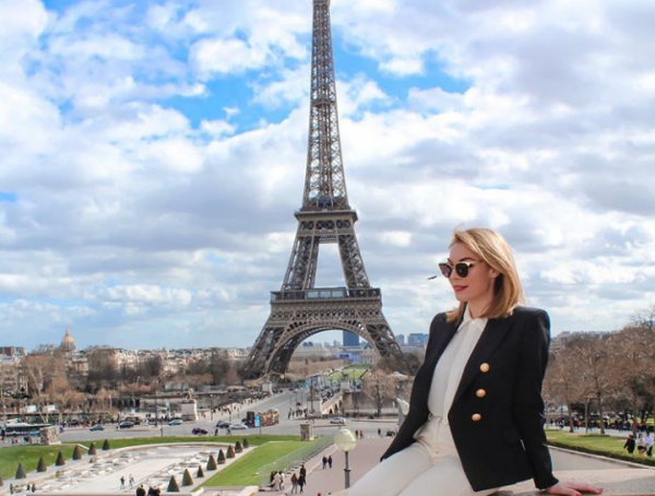 Ανοιξιάτικη απόδραση στο Παρίσι για την Τατιάνα Στεφανίδου