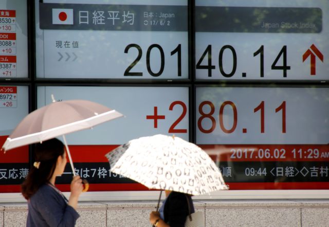 Ισχυρές ανοδικές τάσεις στο Χρηματιστήριο του Τόκιο
