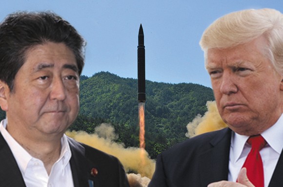 «Ψήνεται» συνάντηση Τραμπ – Άμπε με φόντο τις εξελίξεις στη Βόρεια Κορέα