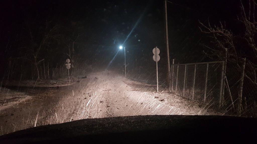 Στα λευκά οι ορεινές και ημιορεινές περιοχές στη Δυτική Θεσσαλία