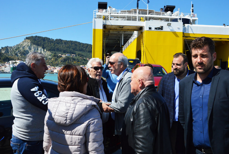 Στη Ζάκυνθο ο επικεφαλής του ευρωψηφοδελτίου της ΝΔ Ευάγγελος Μεϊμαράκης