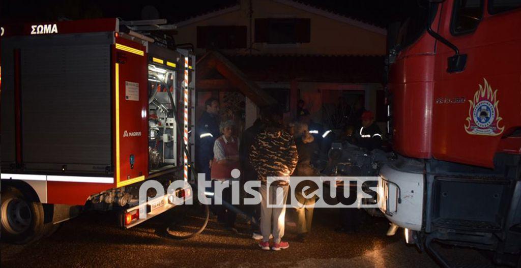 Τραγωδία στον Πύργο: 65χρονος πυρπολήθηκε μέσα στο σπίτι του