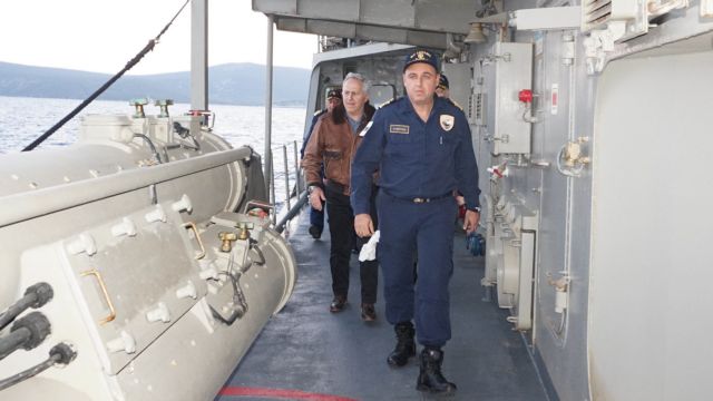 Ικανοποιημένος ο Αποστολάκης από την άσκηση «Πυρπολητής»