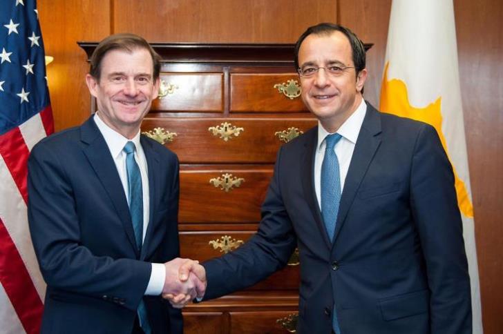 Κυπριακό και Ανατολική Μεσόγειος στις συνομιλίες Χριστοδουλίδη στις ΗΠΑ