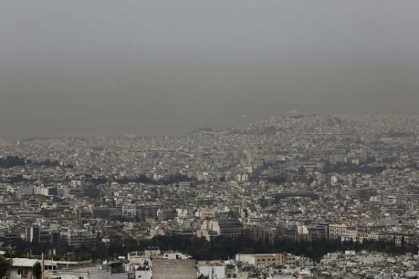 Η αφρικανική σκόνη «κάλυψε» την Αθήνα – Οι πρώτες δορυφορικές εικόνες