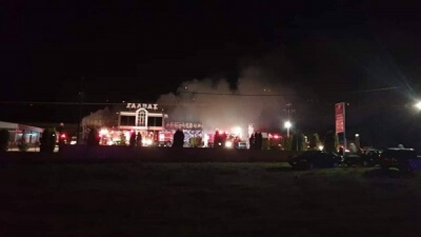 Φωτιά σε εργοστάσιο ζαχαροπλαστικής στο Σιδηρόκαστρο Σερρών