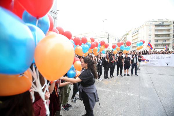 Επεισόδια στην πορεία για την Γενοκτονία των Αρμενίων στη Θεσσαλονίκη