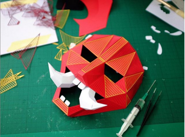 Μάσκες για το Grec Festival στη Βαρκελώνη