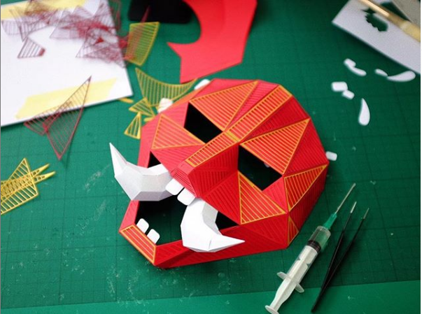 Μάσκες για το Grec Festival στη Βαρκελώνη