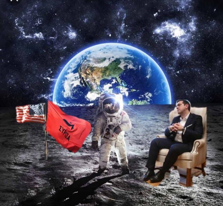 Χαμός στο twitter για το διαστημικό πρόγραμμα Παππά: «Νίκο, μετά τη σελήνη να πάμε και στο φεγγάρι;»