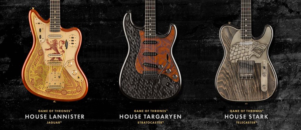 Game of Thrones: Τρεις νέες κιθάρες Fender φόρος τιμής στον όγδοο κύκλο