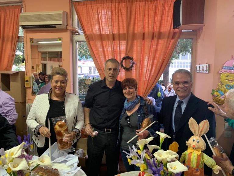 Ο Γιάννης Μώραλης σε εκδηλώσεις Κέντρων Αγάπης και Αλληλεγγύης ενόψει Πάσχα