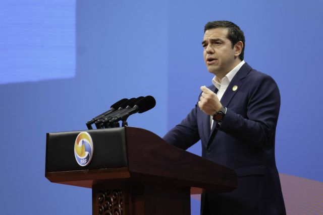 Η στρατηγική συνεργασία Ελλάδας- Κίνας στο επίκεντρο των επαφών Τσίπρα στο Πεκίνο