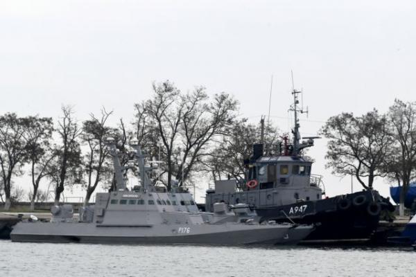 Ρωσία: Παρατείνεται η προφυλάκιση τεσσάρων Ουκρανών ναυτών