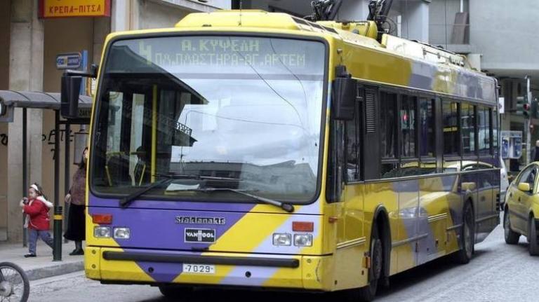 Στάση εργασίας σήμερα στα τρόλεϊ