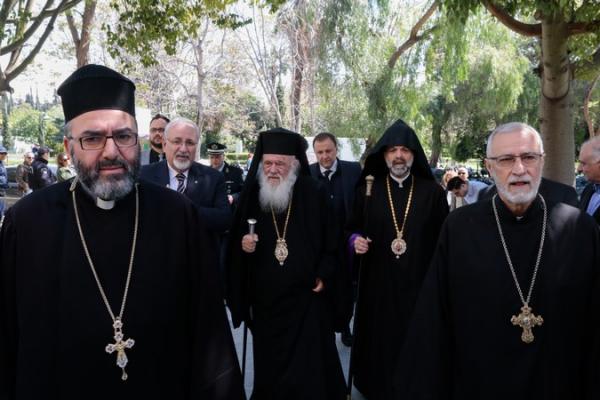 Ο Αρχιεπίσκοπος στην εκδήλωση για την 104η επέτειο της Γενοκτονίας των Αρμενίων