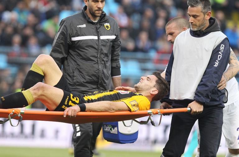 Τραυματίστηκε ο Μπογέ στη Λαμία, αγωνία στην ΑΕΚ