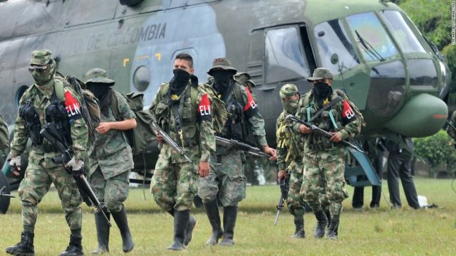 Κολομβία : Κατεβάζουν τα όπλα οι αντάρτες του ELN ενόψει Πάσχα