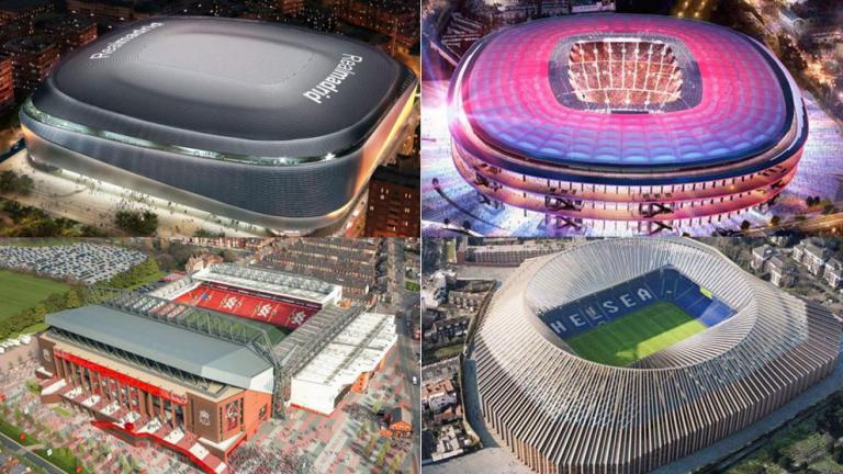 Τα «παλάτια» του ευρωπαϊκού ποδοσφαίρου που… έρχονται