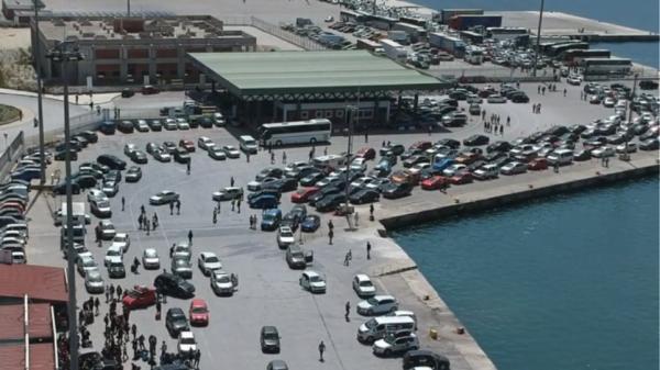 Βίντεο από drone καταγράφει το σημερινό χάος στο λιμάνι της Ηγουμενίτσας