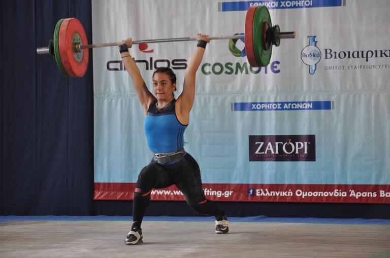 Πανελλήνιο Άρσης Βαρών : Δύο ρεκόρ η Καρδαρά