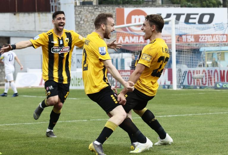 Προκρίθηκε στον τελικό η ΑΕΚ με «βομβαρδισμό» στη Λαμία